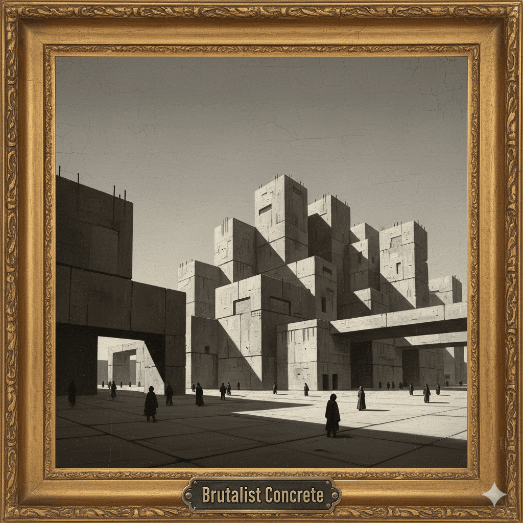 Brutalist Concrete
